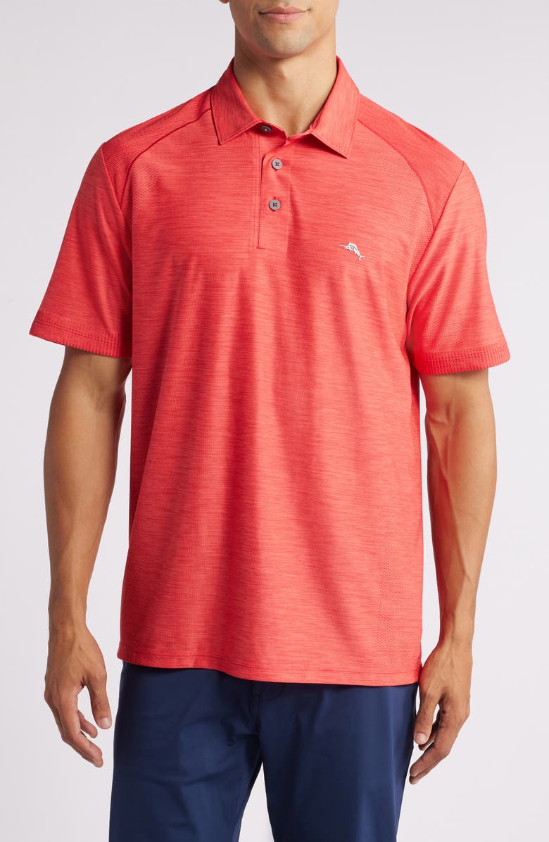 Tommy Bahama Palm Coast IslandZone<sup>®</sup> Pro Polo, Main, color, Paramour Red