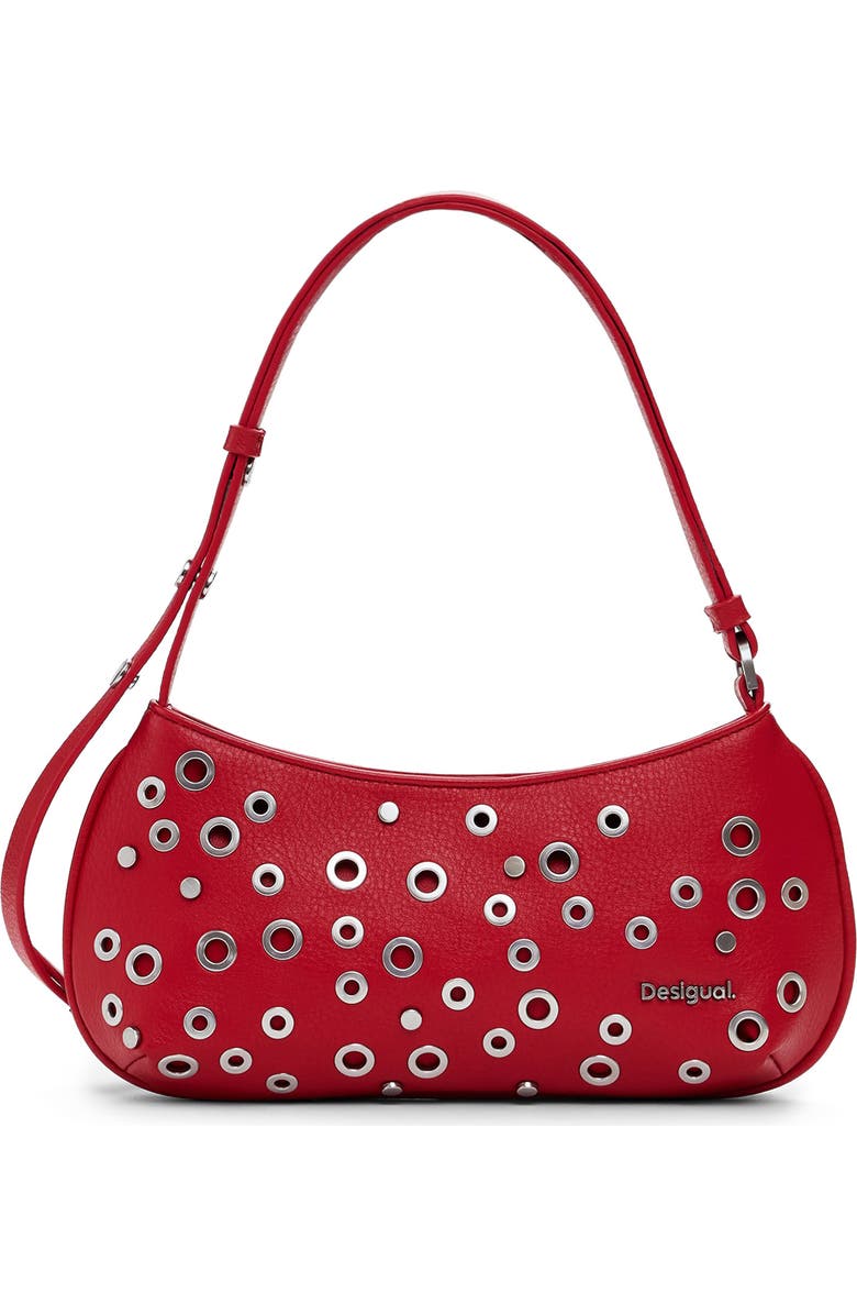 Desigual Faux Leather Crossbody Bag, Main, color,