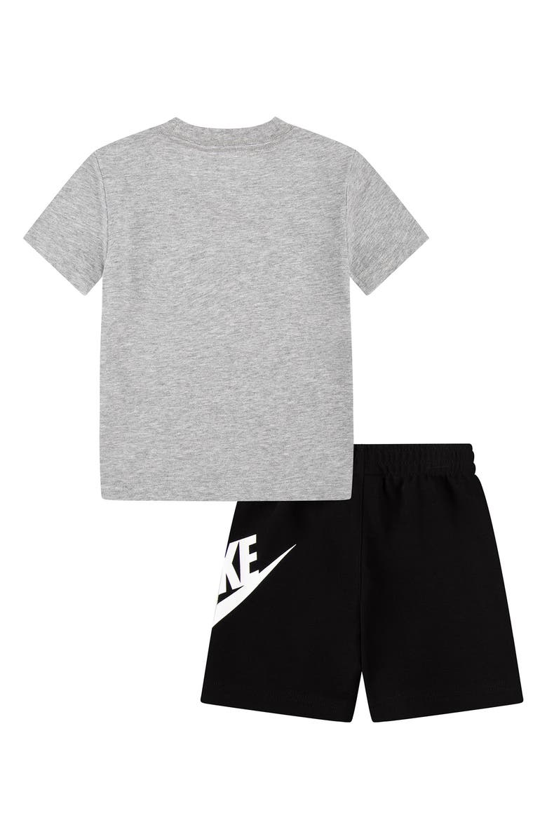 Nike Kids' Crew Tee & Knit Shorts Set, Alternate, color, Black