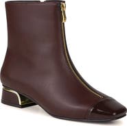 NINETY UNION Elite Zip Block Heel Bootie