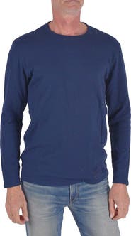 HIROSHI KATO The Drill Long Sleeve Cotton T-Shirt