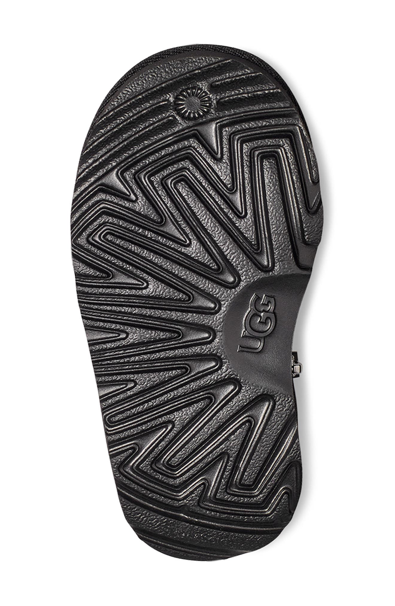 UGG<sup>®</sup> Kids' Classic Ultra Mini Water Resistant Boot, Alternate, color, Black