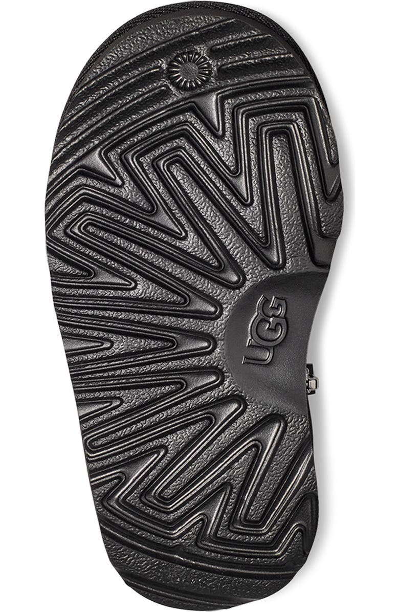 UGG<sup>®</sup> Kids' Classic Ultra Mini Water Resistant Boot, Alternate, color, Black