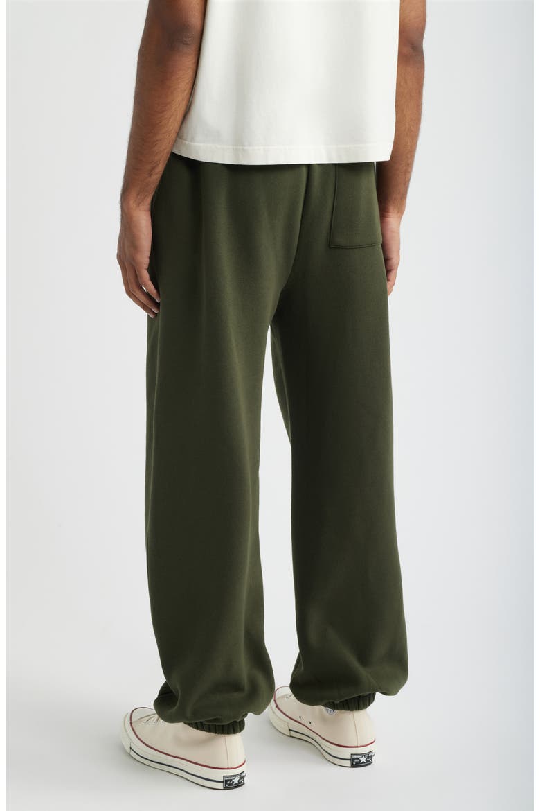 Cotton Blend Fleece Sweatpants, Alternate, color, GREEN FOREST