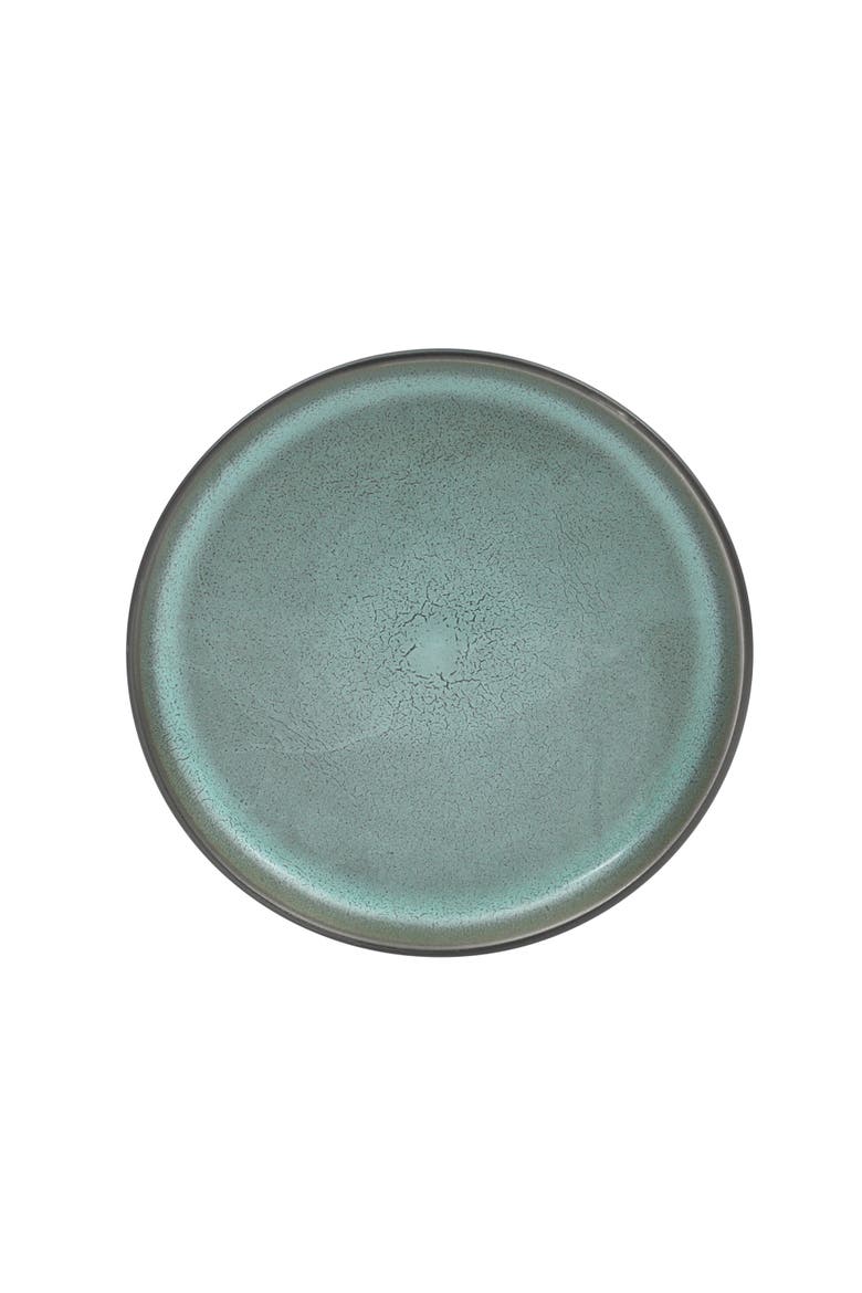 Tribeca Loft 16-Piece Double Bowl and Plates Stoneware Dinnerware Set, Service for 4, Dishwasher & Microwave Safe, Alternate, color, Matte Green