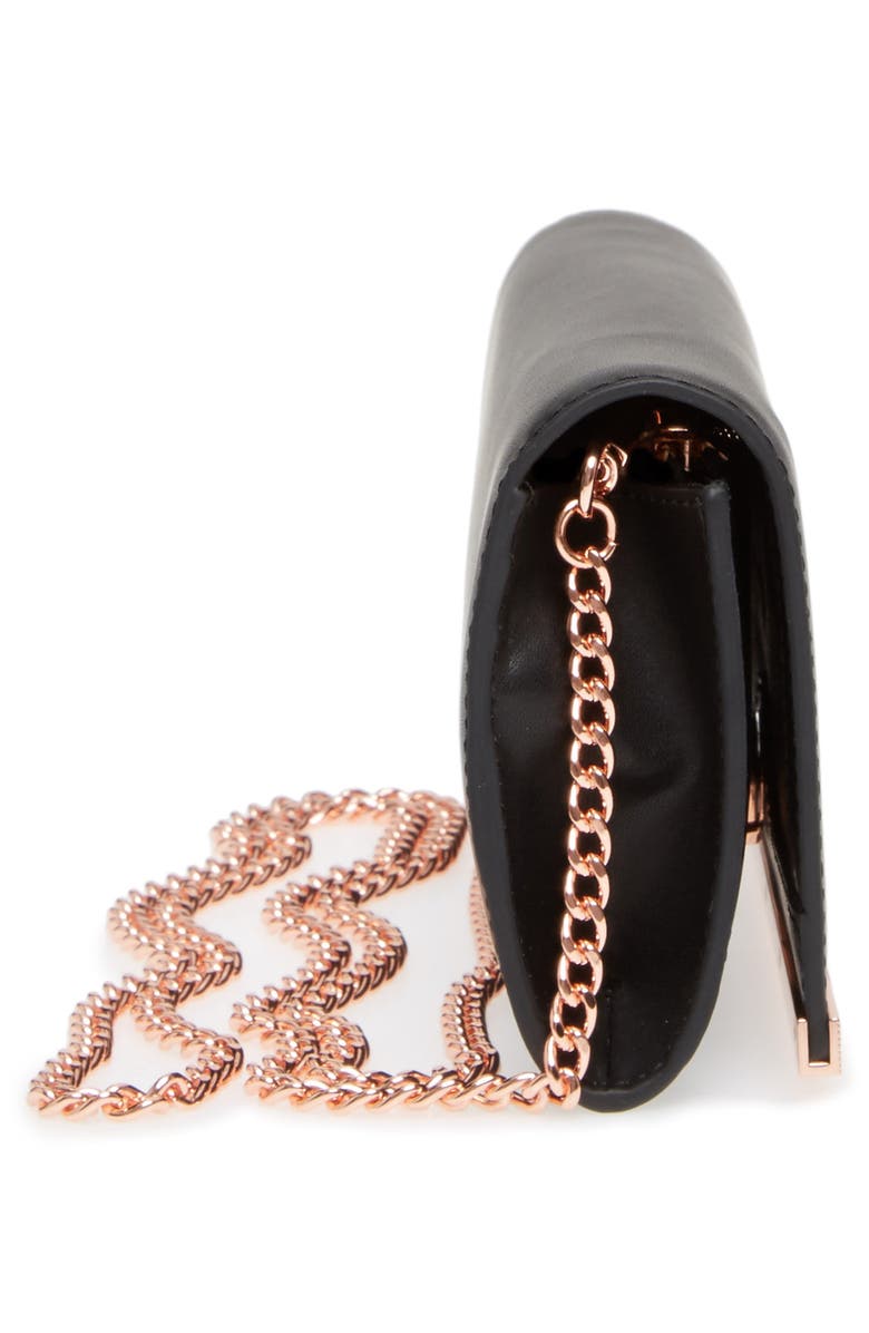 Ted Baker London Leather Matinée Wallet on a Chain, Alternate, color, 