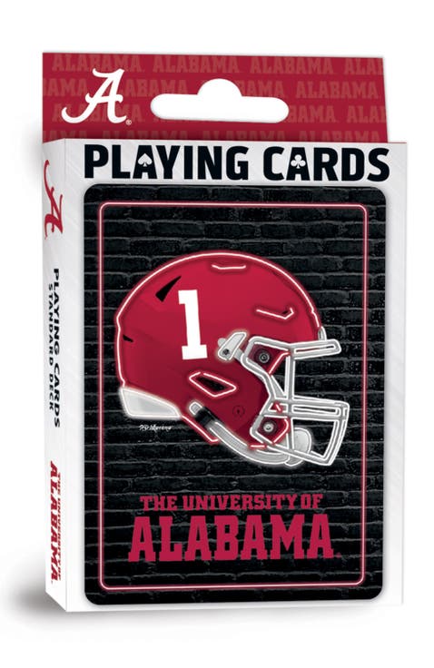 Alabama Crimson Tide Neon Playing Cards