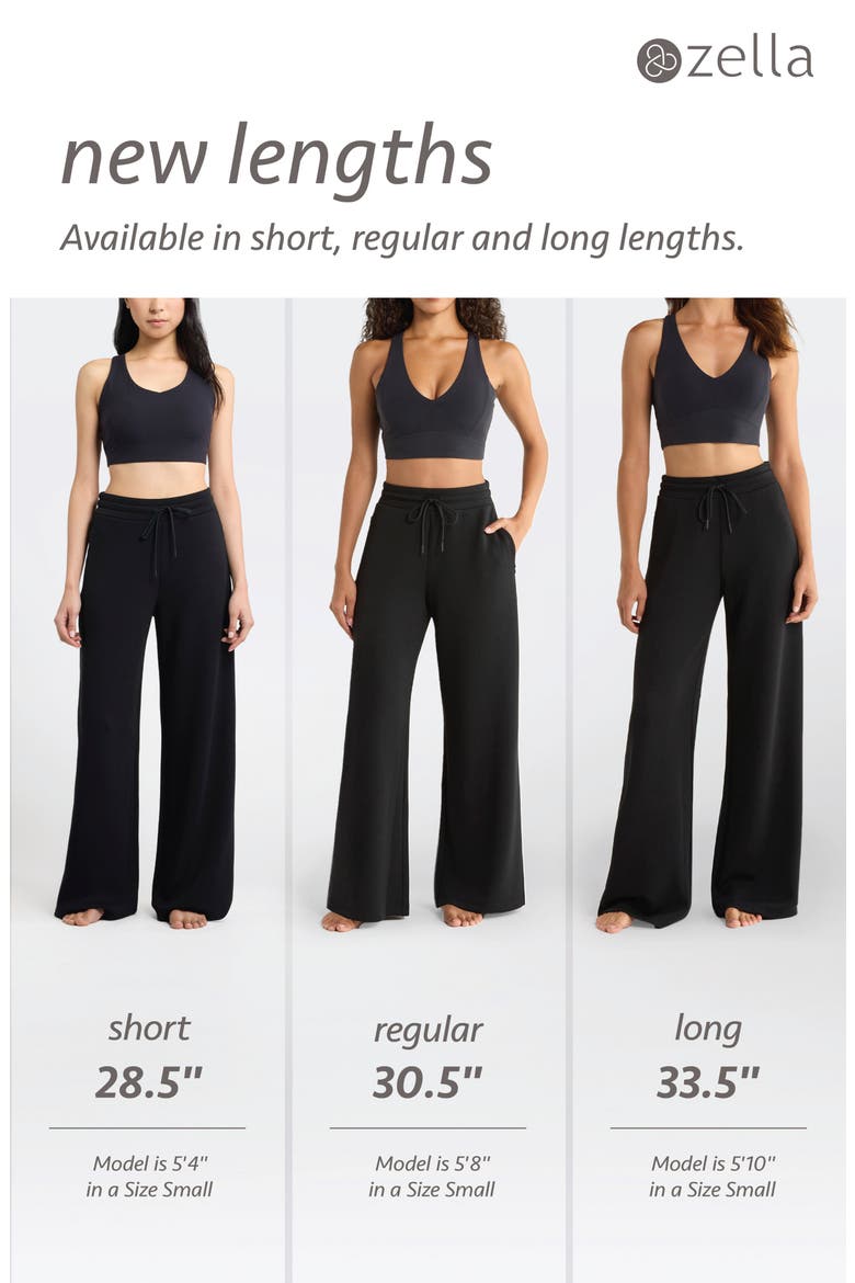 Soft Luxe Wide Leg Pants, Alternate, color, BROWN MOLE HEATHER