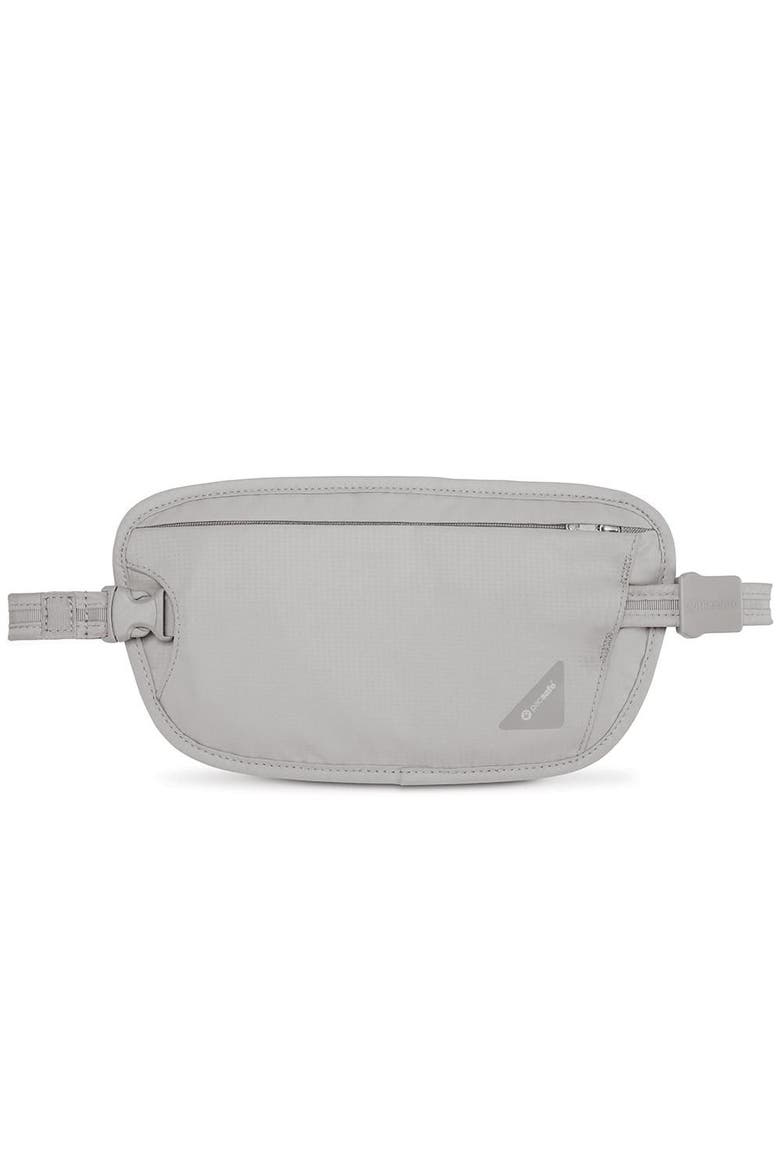 Coversafe X100 Anti-Theft RFID Blocking Waist Wallet, Main, color, Neutral Grey
