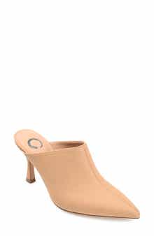 Journee Collection Shiyza Faux Leather Mule Pump