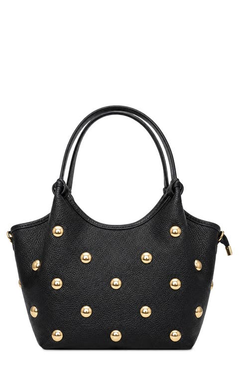 Caterina Studded Leather Tote
