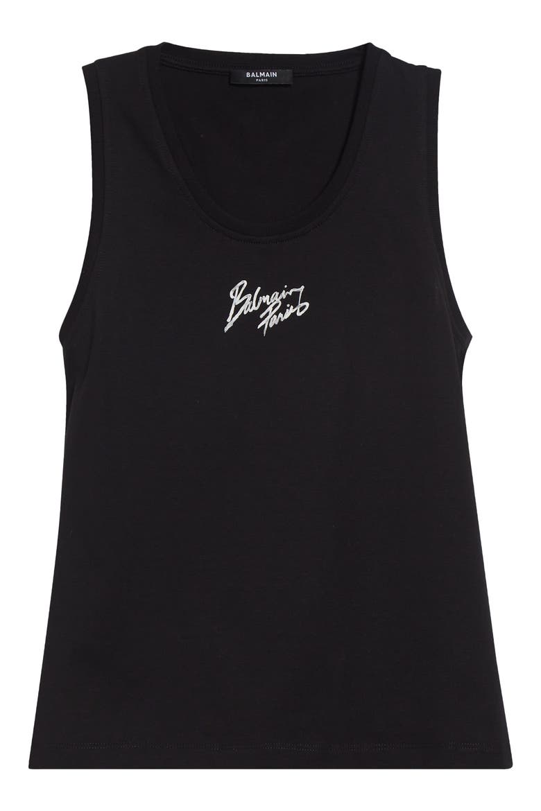 Paris Jersey Tank, Alternate, color, EAB BLK/ WHITE