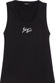 Balmain Paris Jersey Tank