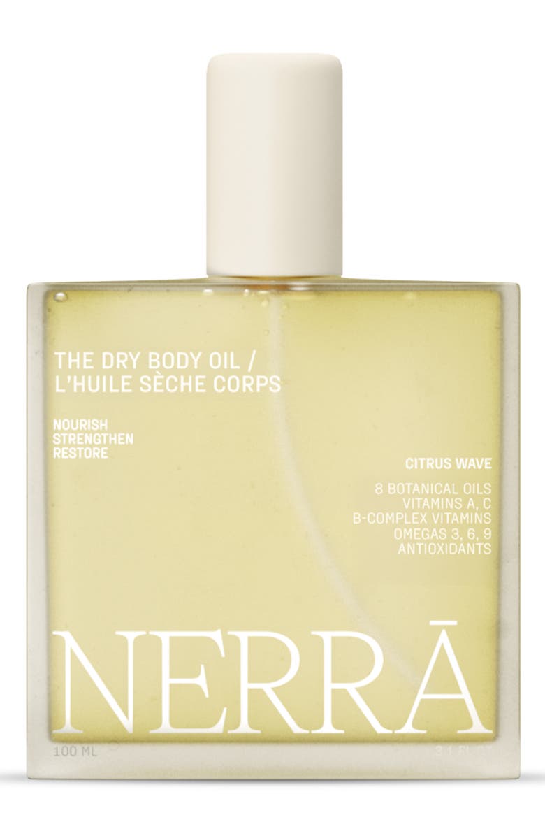 NERRĀ Citrus Wave The Dry Body Oil, Main, color, 
