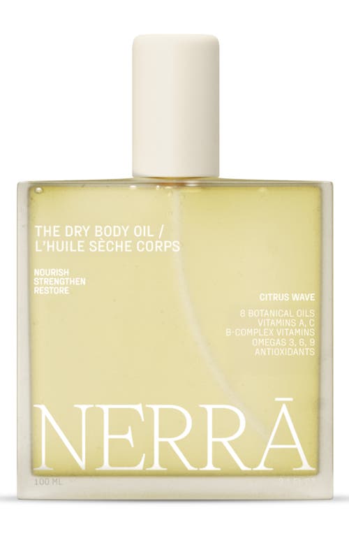 Nerra Nerrā Citrus Wave The Dry Body Oil In Transparent
