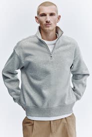 H&M Loose Fit Zip-top Sweatshirt