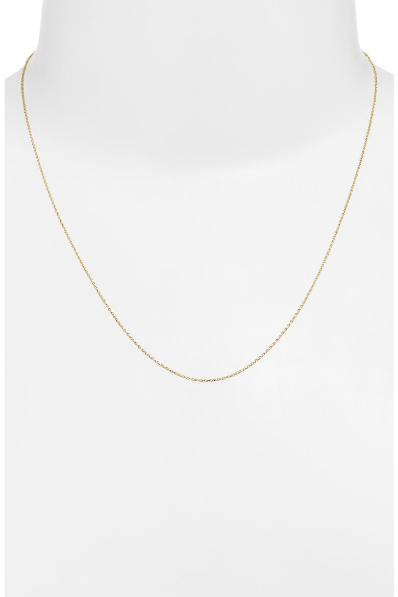 Two-Tone 14K Gold Chain Link Necklace (Nordstrom Exclusive), Alternate, color, 14K YELLOW WHITE GOLD