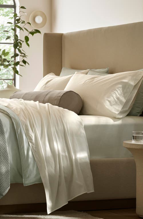 Boll & Branch Signature Vintage Wash Set Of 2 Pillowcases In Vintage Cream