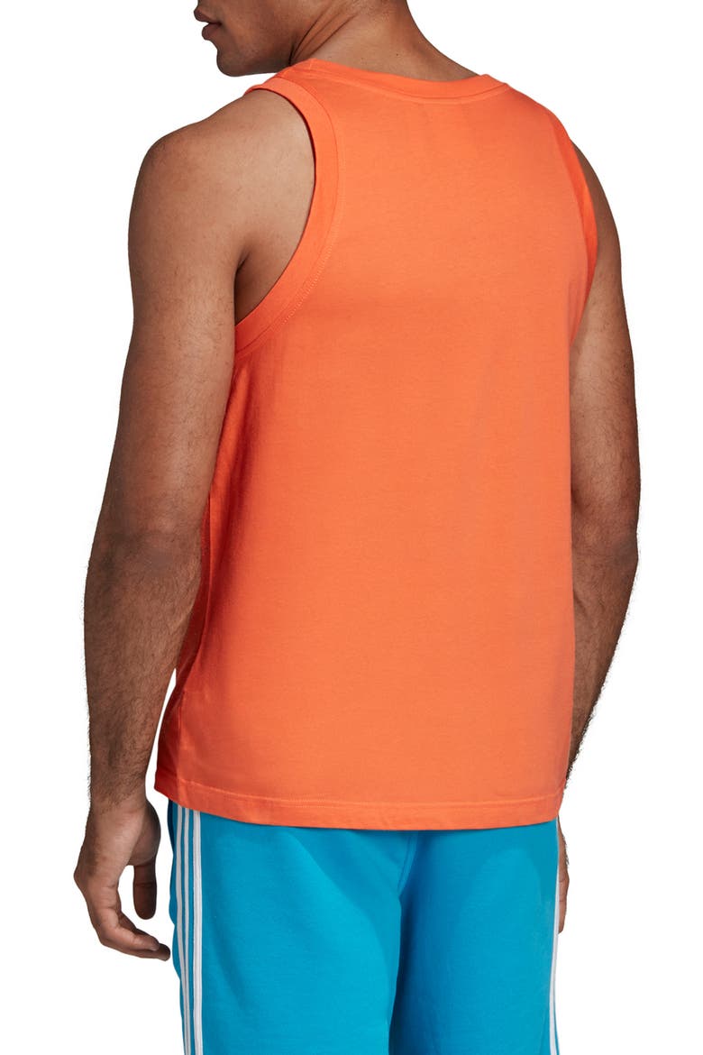 Trefoil Tank, Alternate, color, TRUE ORANGE