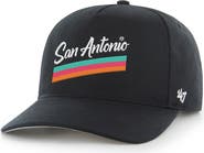 '47 Men's '47 Black San Antonio Spurs Graphic Hitch Adjustable Hat