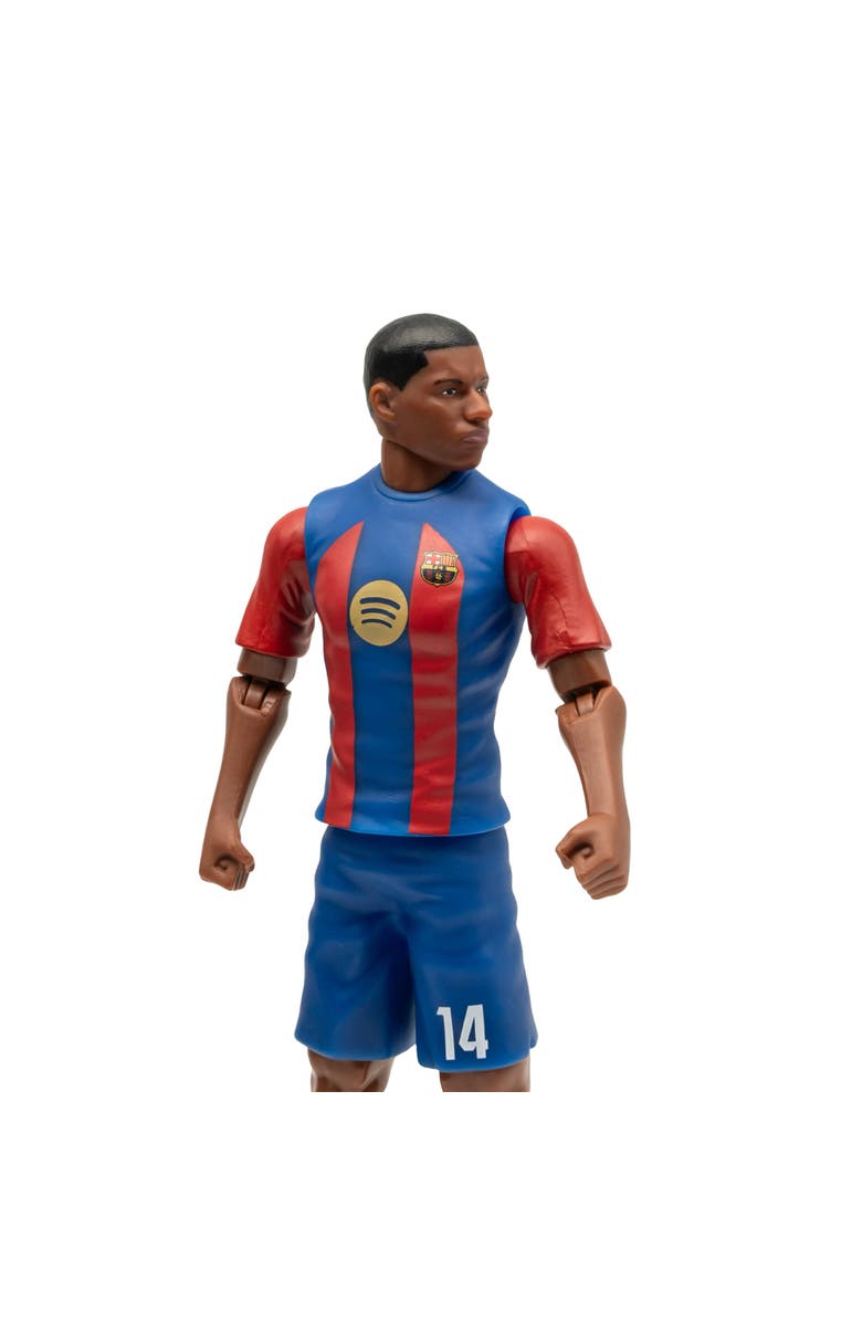 Banbo Toys Sockers FC Barcelona Marcus Rashford 8" Soccer Action Figure, Alternate, color, Blue
