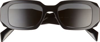 Prada Runway 49mm Rectangular Sunglasses | Nordstrom Prada Runway 49mm Rectangular Sunglasses | Nordstrom