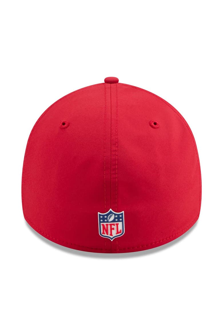 Men's New Era Scarlet San Francisco 49ers 2025 Sideline 39THIRTY Flex Hat, Alternate, color, Scarlet