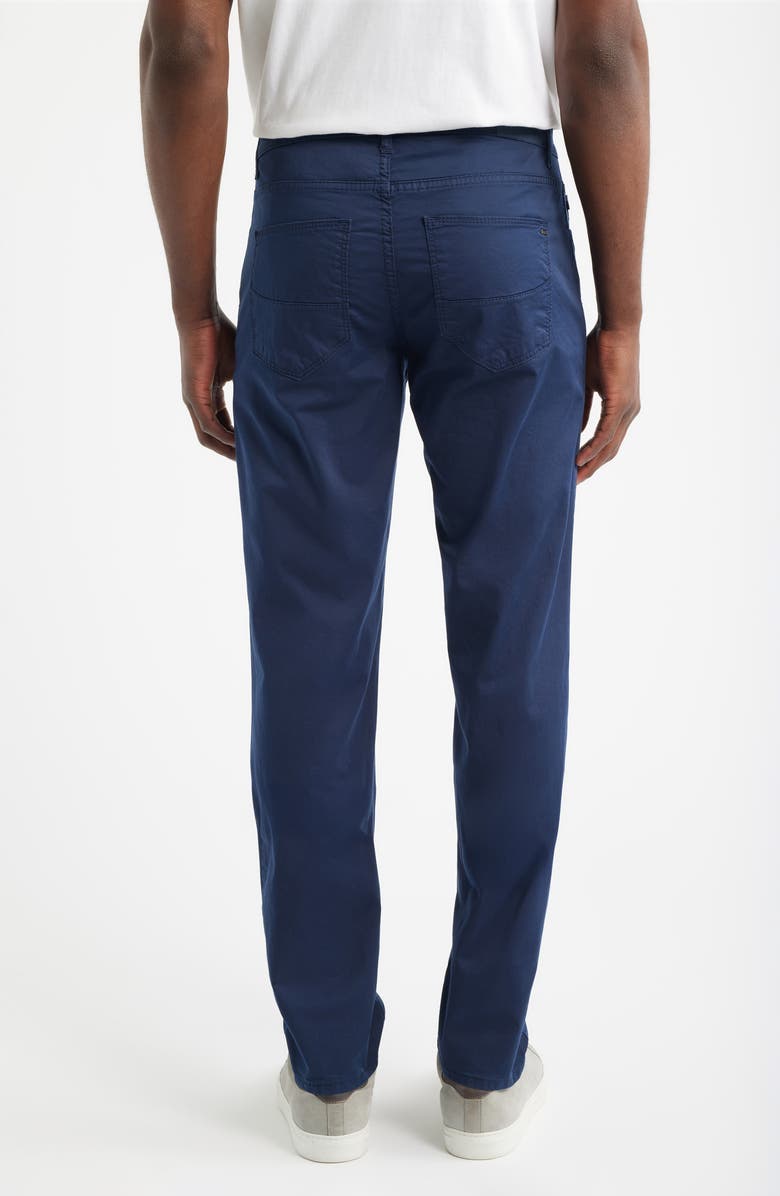 Brax Cadiz Ultralight Straight Leg Stretch Twill Pants, Alternate, color, Navy