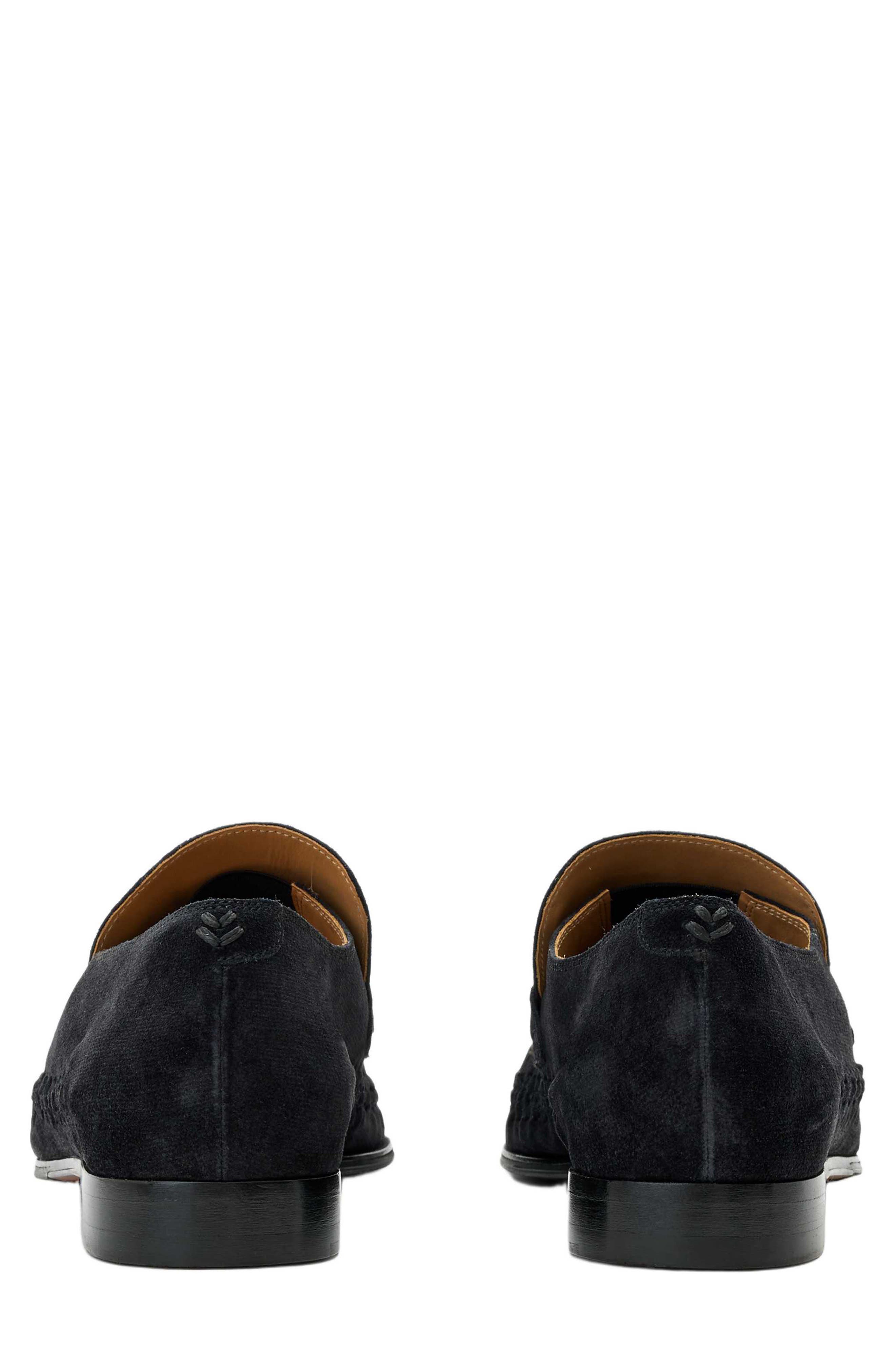 John Varvatos Merida Loafer, Alternate, color, Charcoal