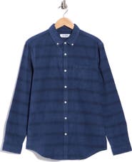 Original Penguin Long Sleeve Striped Corduroy Shirt