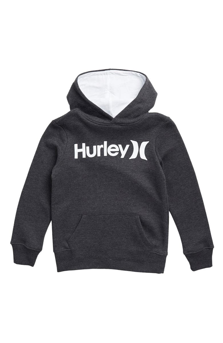Hurley Kids' Pullover Fleece Hoodie, Main, color, 