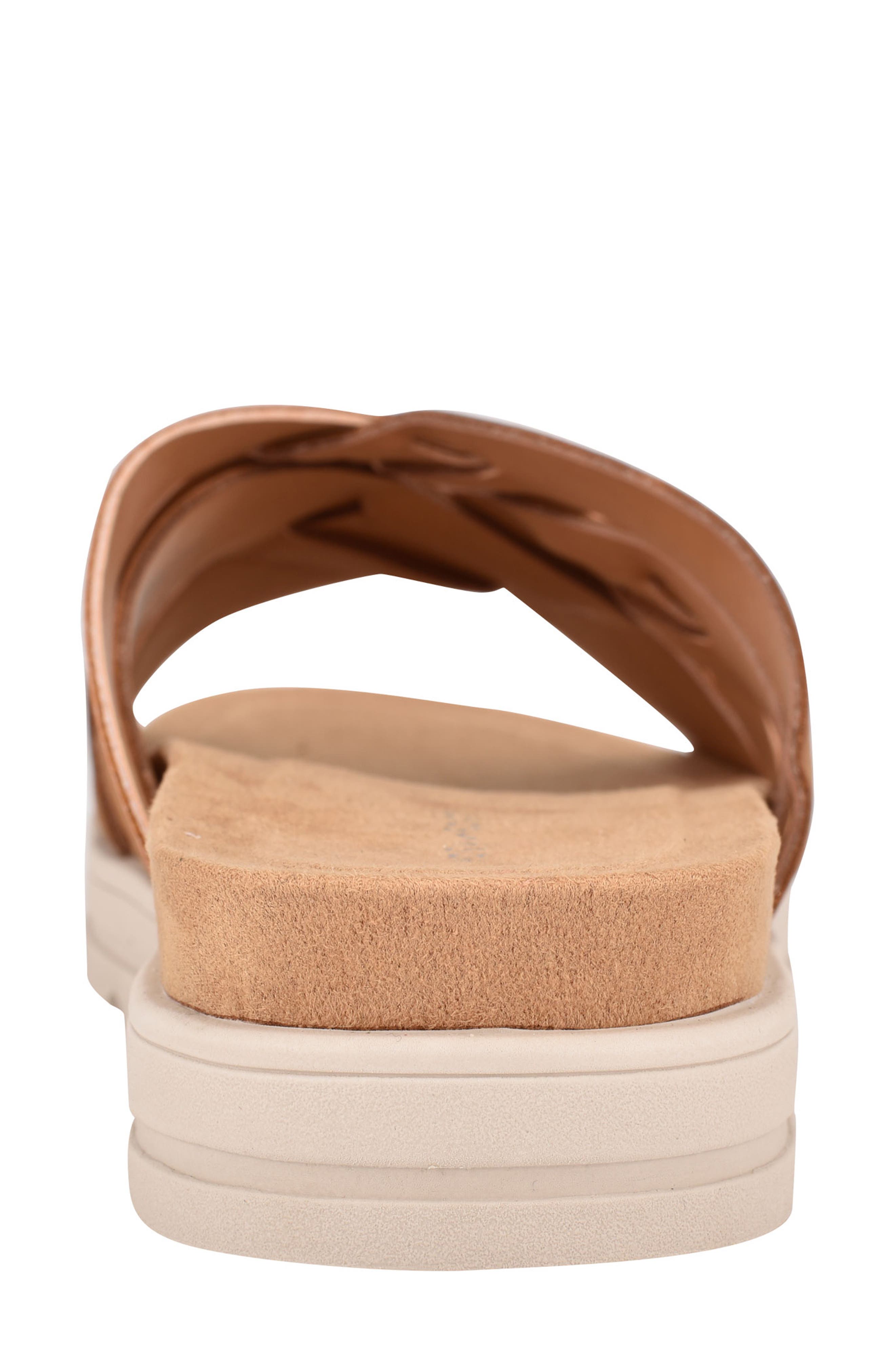 Easy Spirit Star Slide Sandal - Wide Width Available, Alternate, color, New Ambra Synthetic