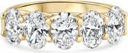 Bliss Diamond 3ct Oval Shape Diamond Five Stone Wedding Ring 14k Gold Lab Grown