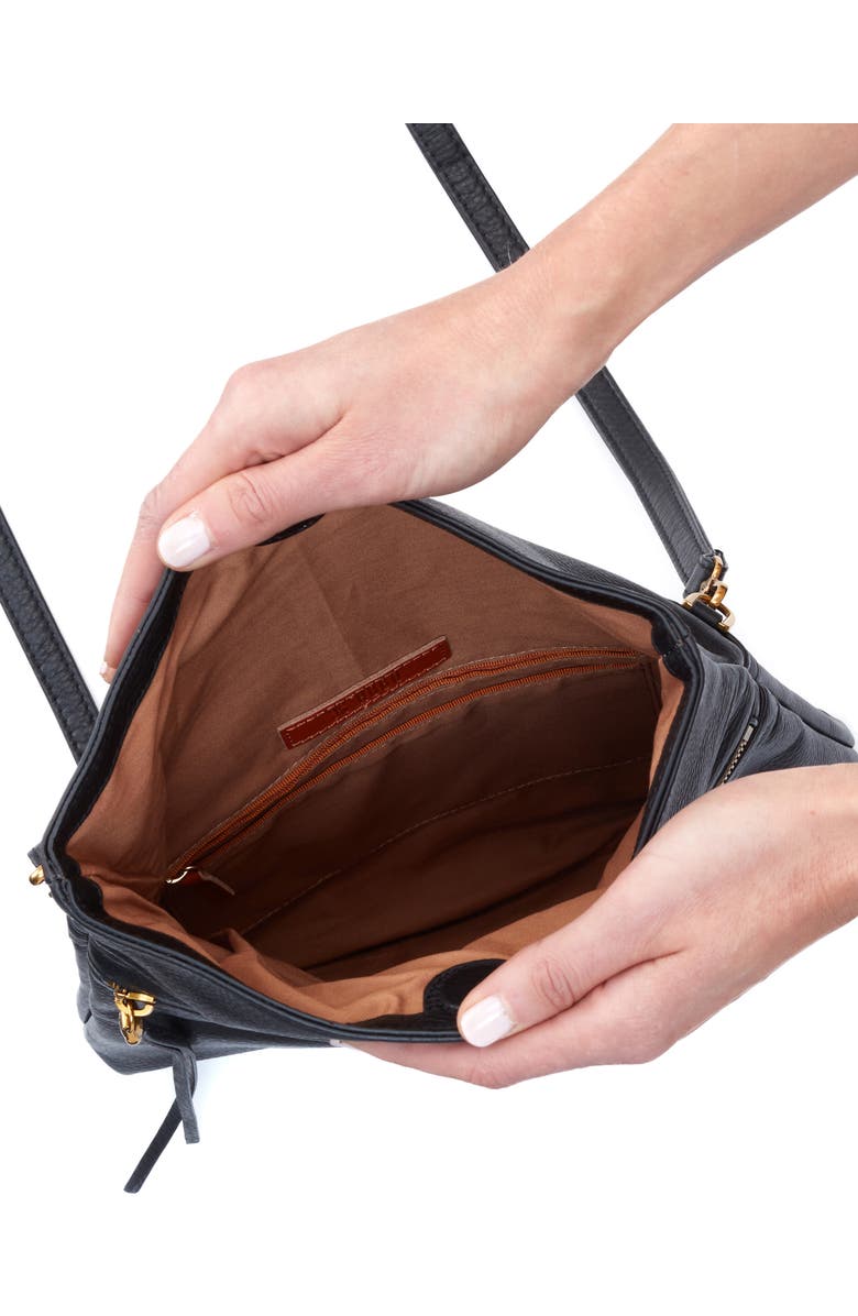 HOBO Draft Leather Crossbody Bag, Alternate, color,