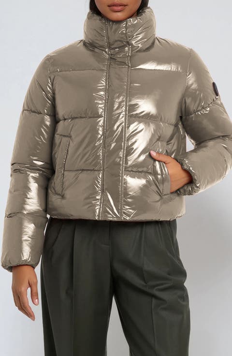 Coco Crop Water Resistant Puffer Jacket
