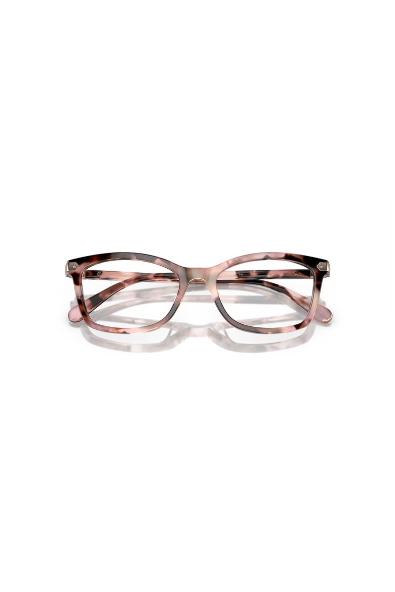 49mm Rectangle optical glasses, Alternate, color, Pink