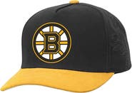 Mitchell & Ness Men's Mitchell & Ness Black/Gold Boston Bruins May Flowers Pro Crown Adjustable Hat