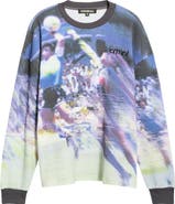 CRIMINAL DAMAGE Hand of God Graphic Waffle Knit T-Shirt