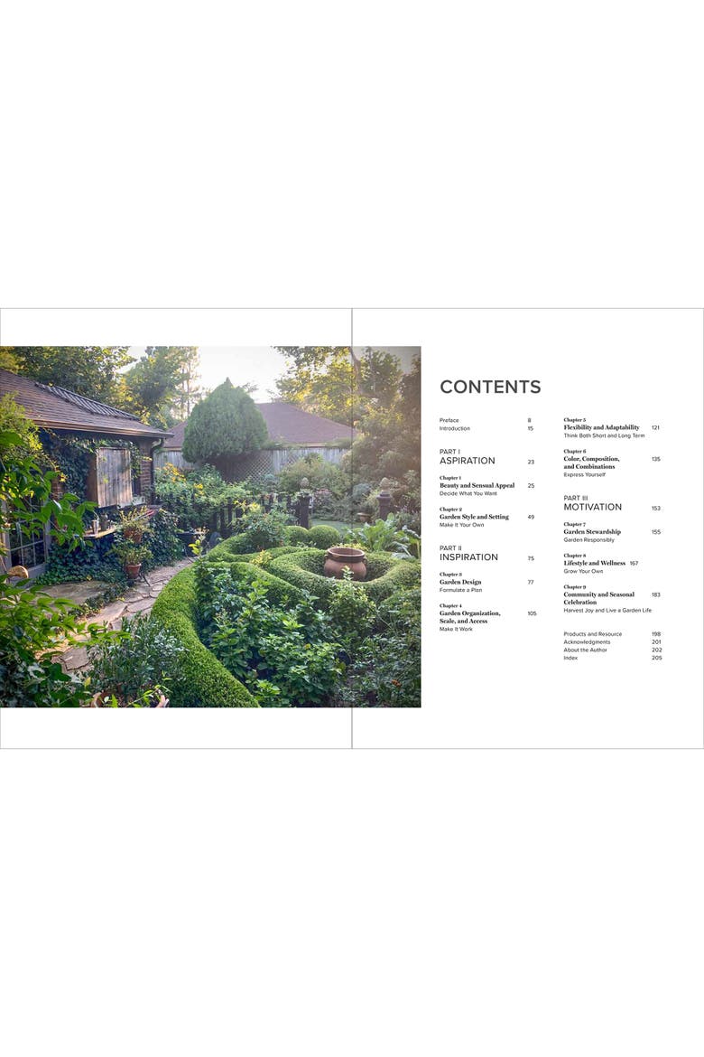 The Elegant and Edible Garden Hardcover Book, Alternate, color, Multicolored