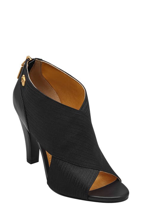 Sevyn Peep Toe Bootie (Women)