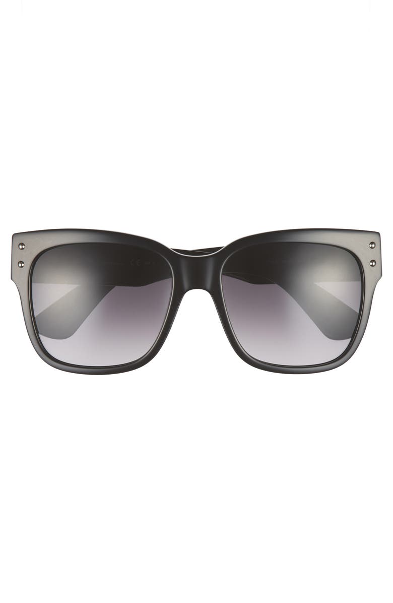Moschino 56mm Gradient Lens Sunglasses, Alternate, color,