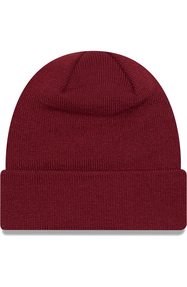 New Era Men's New Era Garnet McLaren F1 Team Seasonal Cuffed Knit Hat, Alternate, color, 