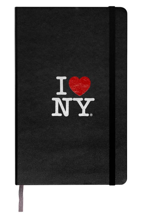Large Ruled Hardcover I Love New York Notebook