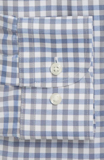 NORDSTROM MEN'S SHOP Smartcare Trim Fit Check Dress Shirt | Nordstrom