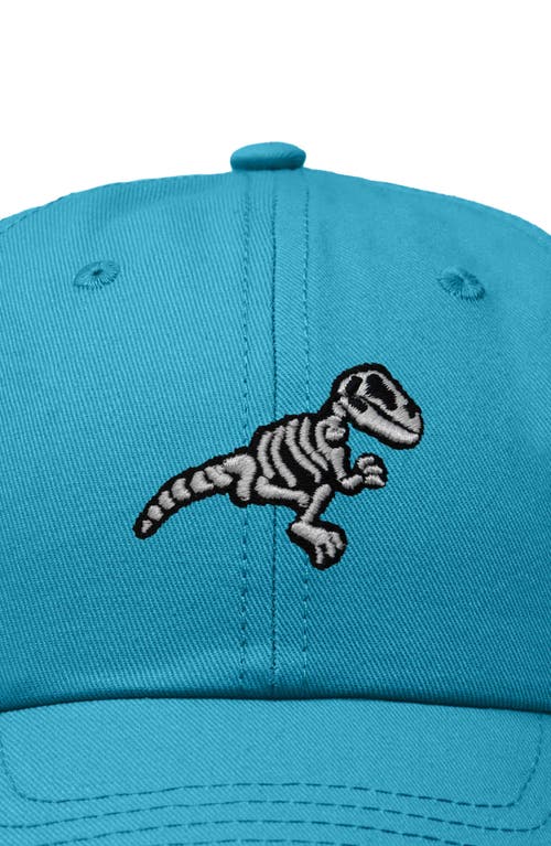 Dalix Fossil Embroidered Outdoor Hat In Teal