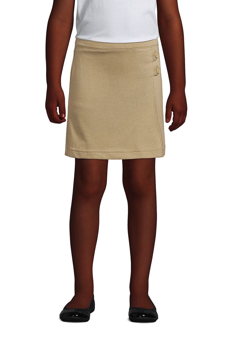 Girls Knit Skort, Main, color, Khaki