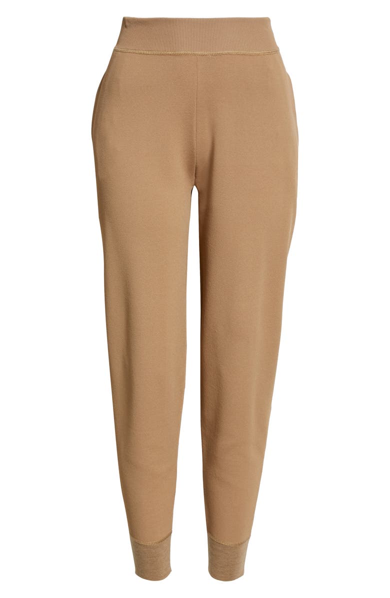 Stella McCartney Compact Knit Ankle Joggers, Alternate, color,