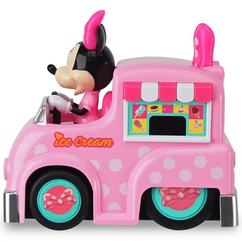 Press N Go Minnie Mouse Ice Cream Truck 5.5 Inches
