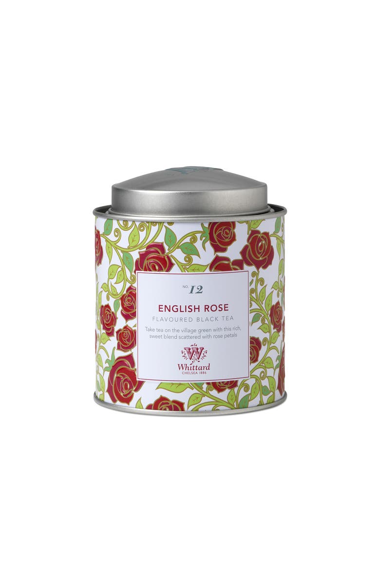 Whittard of Chelsea English Rose Loose Leaf Tea Caddy, Alternate, color, Rose Tea