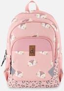 Deux par Deux Leopard Adorable Compact Functional Spacious Backpack